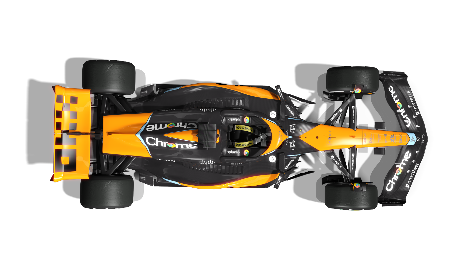 ACFL F1 2023 MCLAREN MCL60 3D PREVIEW ACFL MODS FOR ASSETTO CORSA